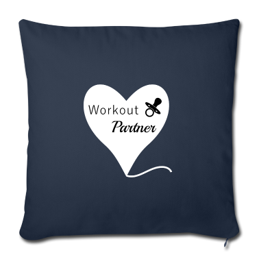 Partner Kissenbezug - Workout Partner, Schwangerschaft, Fitness