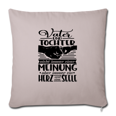 Partner Kissenbezug - Vater und Tochter Partner Look