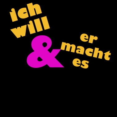 Motiv ich will und er macht es Partner Liebe Gehorsam