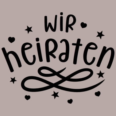 Motiv Wir heiraten - Gemeinsamer Junggesellenabschied