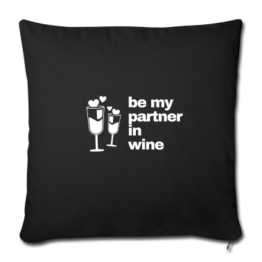 Partner Kissenbezug - Be my Partner in Wine