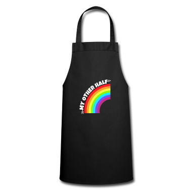 Partner Sch&uuml;rze - Homosexuelles Paar mein anderes halbes Geschenk