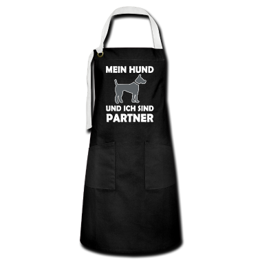 Partner Sch&uuml;rze - Hund - Ich - Partner