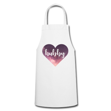 Partner Sch&uuml;rze - Hubby Galaxy Herz