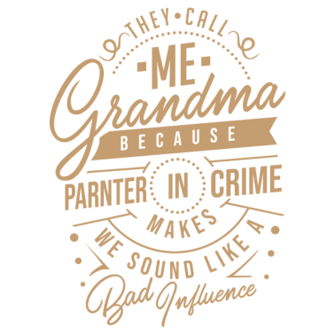 Motiv Spruch Partner in Crime