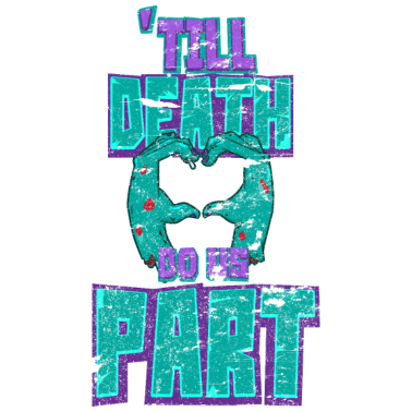 Motiv Halloween Zombie Paerchen Partner