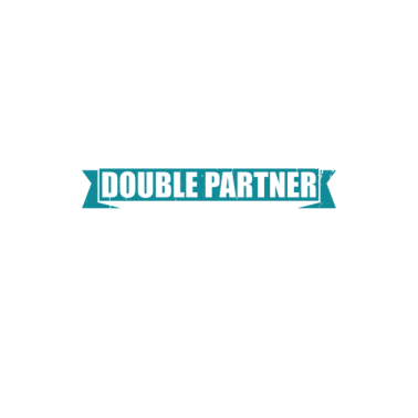 Motiv Badminton Doppel Partner