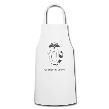 Partner Sch&uuml;rze - Waschbär - my Partner in Crime