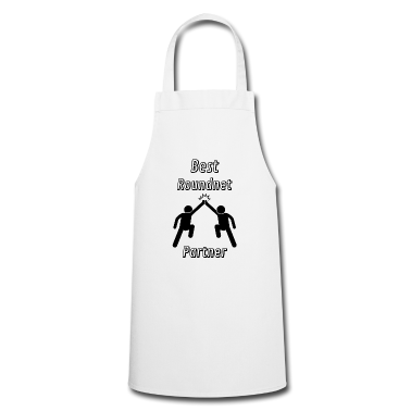 Partner Sch&uuml;rze - Roundnet Partner Design Geschenkidee