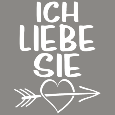 Motiv Ich liebe Sie - Partnerlook Partner Shirt