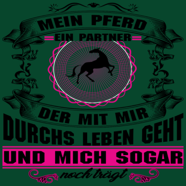 Motiv Mein Pferd - Ein Partner T-Shirt