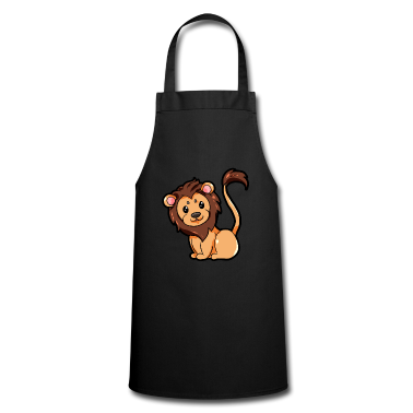 Partner Sch&uuml;rze - Löwenpaar für Partner - Männlich