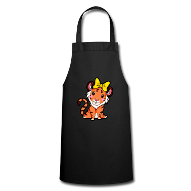 Partner Sch&uuml;rze - Tigerpaar für Partner - Weiblich