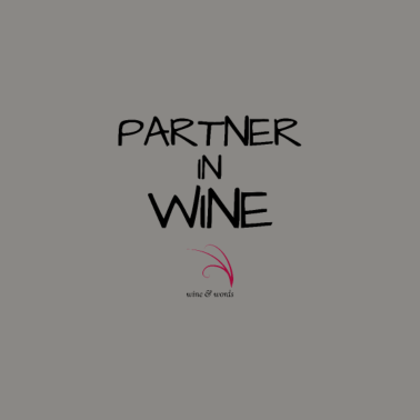 Motiv Wein-Zitat-Partner im Wein