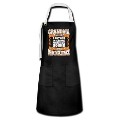 Partner Sch&uuml;rze - Oma Partner in Crime