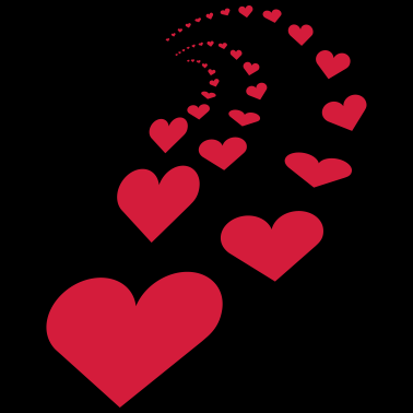 Motiv Herzen für Partner und Singles