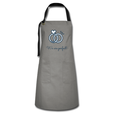 Partner Sch&uuml;rze - Wir sind Perfekt! Partner Geschenk Geschenkidee