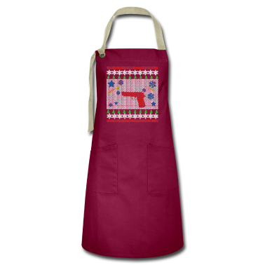 Partner Sch&uuml;rze - christmas weihnachten geschenk partner POLIZIST