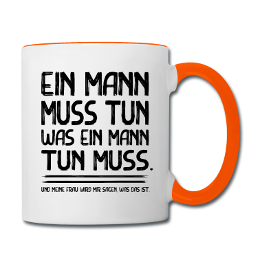 Partner Tasse - Lustiger Spruch für Ehemänner Partner
