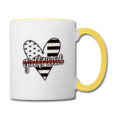 Partner Tasse - Freundin Von Feuerwehrmann Freundin Feuerwehrler