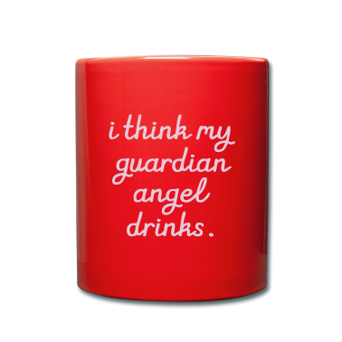 Partner Tasse - I think my Guardian Angel drinks