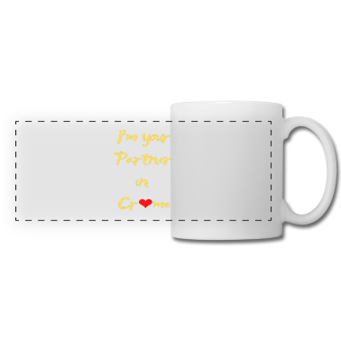 Partner Tasse - Ich bin dein Partner in Sachen Kriminalität