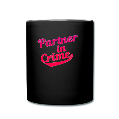Partner Tasse - Partner in crime Liebe Partner T-Shirt