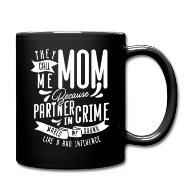 Partner Tasse - Spruch Partner in Crime