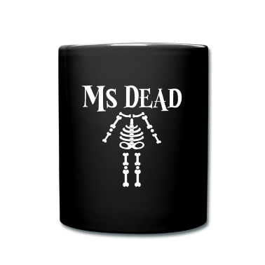 Partner Tasse - Ms Dead Halloween Skeleton Gift
