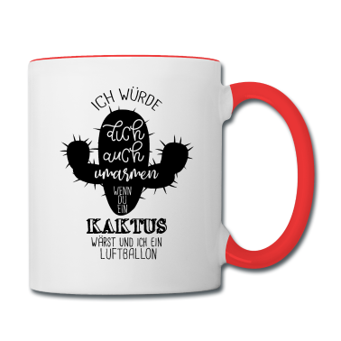 Partner Tasse - Kaktus & Beziehung Partner