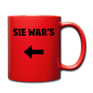 Partner Tasse - Sie wars Partner Shirt