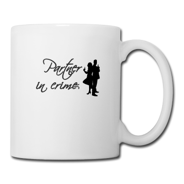 Partner Tasse - Partner in crime / Valentinstagsgeschenk