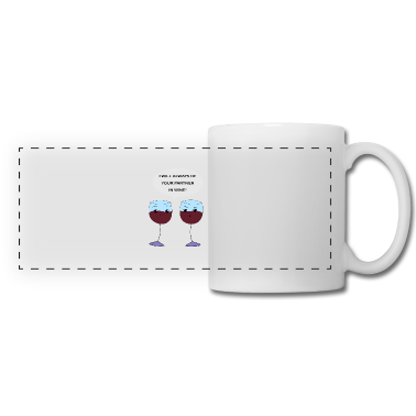 Partner Tasse - Partner Wine für Pärchen Partner oder Best Friend