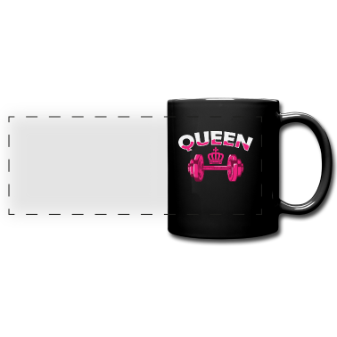 Partner Tasse - Queen Partner mit Hantel