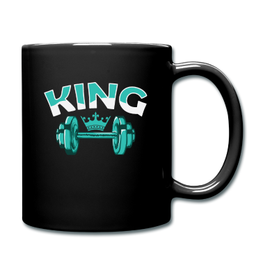 Partner Tasse - King Partner mit Hantel