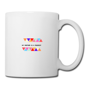 Partner Tasse - Mein Partner ist eine Feministin