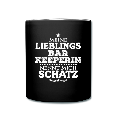 Partner Tasse - Barkeeperin Partner Beziehung Spruch