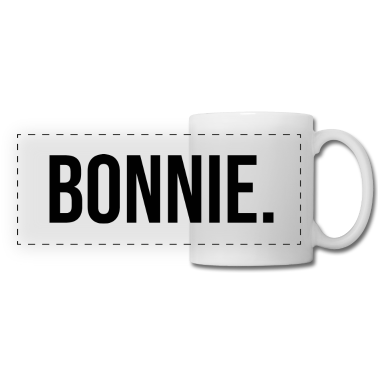 Partner Tasse - Partnerlook Partner Bonnie - schwarz