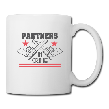 Partner Tasse - Funny & Cute Partner Tshirt Design Partner in