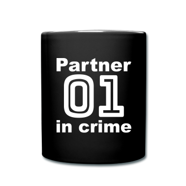 Partner Tasse - Partner in Crime / Partner, Couple, Shirts, look