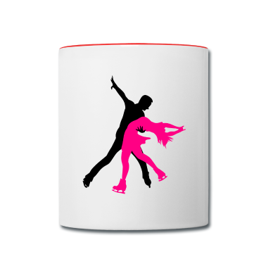 Partner Tasse - Eiskunstlauf Schlittschuhe Paar Partner