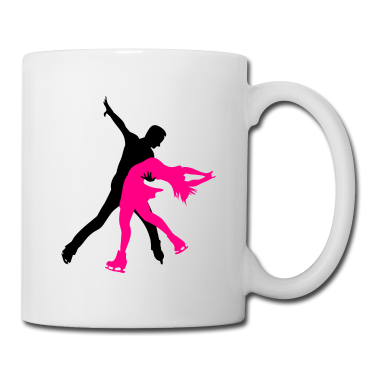 Partner Tasse - Eiskunstlauf Schlittschuhe Paar Partner