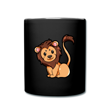 Partner Tasse - Löwenpaar für Partner - Männlich