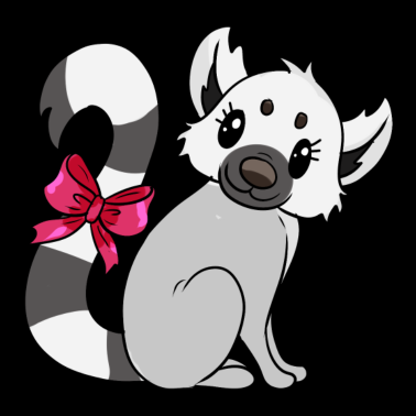Motiv Lemurpaar für Partner - Weiblich