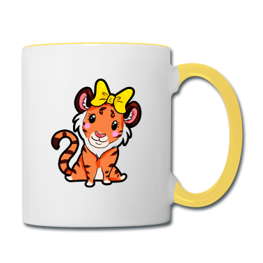 Partner Tasse - Tigerpaar für Partner - Weiblich