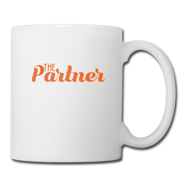 Partner Tasse - Funny & Cute Partner Tshirt Design Der Partner