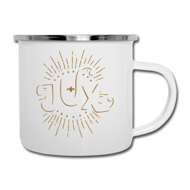 Partner Emaille Tasse - JUX / Jux & Tollerei Duo