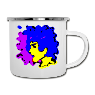 Partner Emaille Tasse - Partner