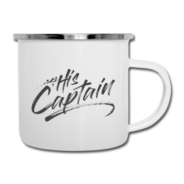 Partner Emaille Tasse - His Captain