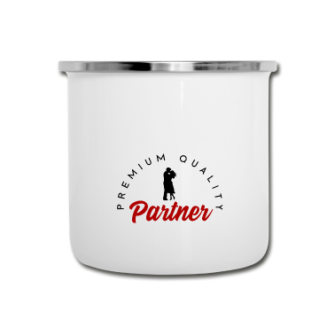 Partner Emaille Tasse - Premium Quality Partner